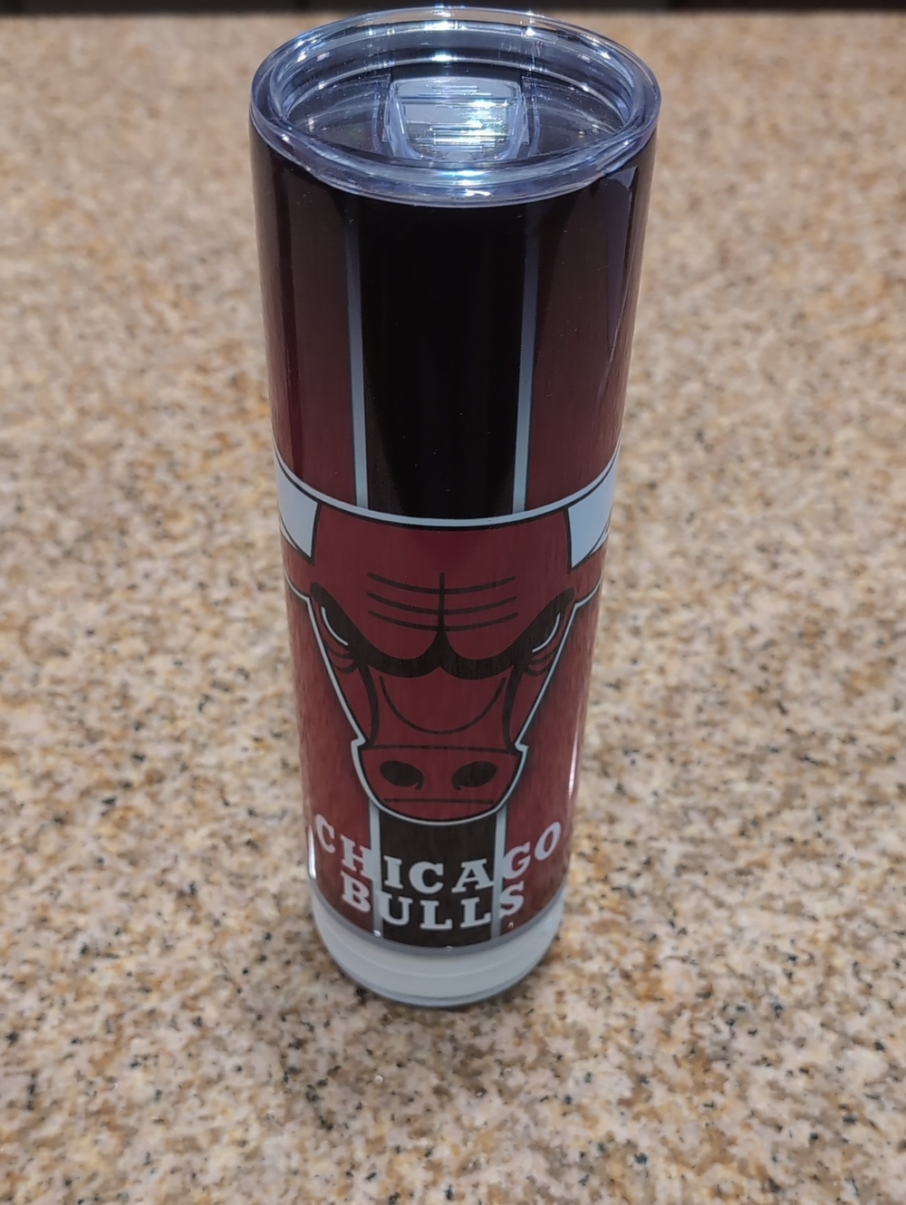 Chicago Bulls 20oz Stainless Travel Tumbler - Brand New
